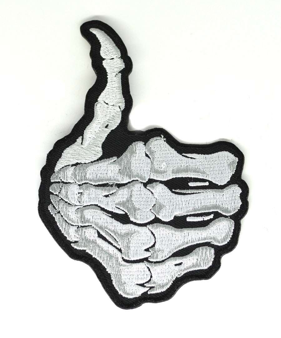 Felvarró - Csontváz kéz II