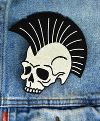 Felvarró - Punk koponya Felvarró - Punk koponya