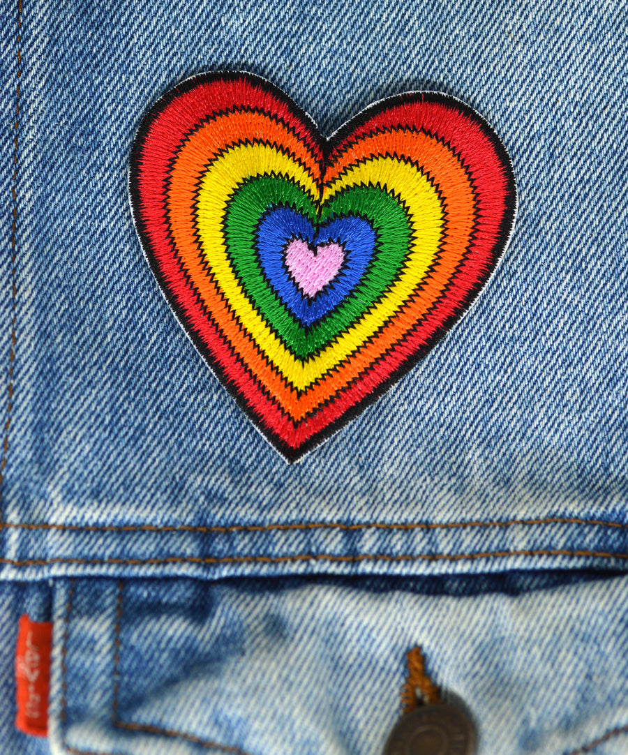 Patch - Rainbow Heart