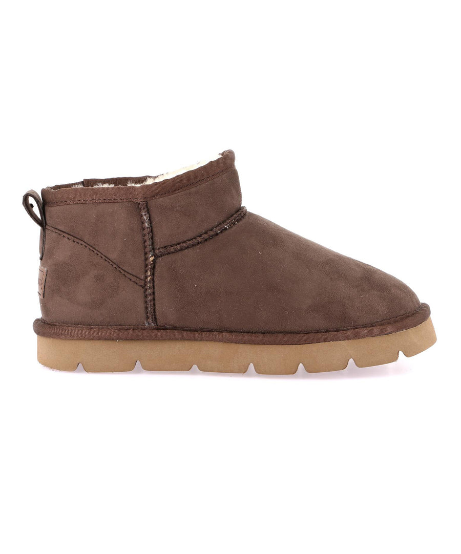 Grünland women's extra short boots - Marrone
