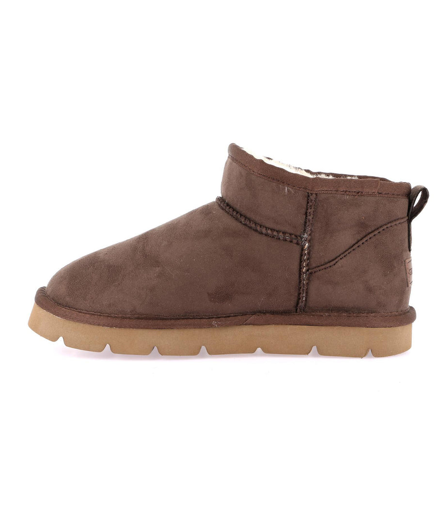 Grünland women's extra short boots - Marrone