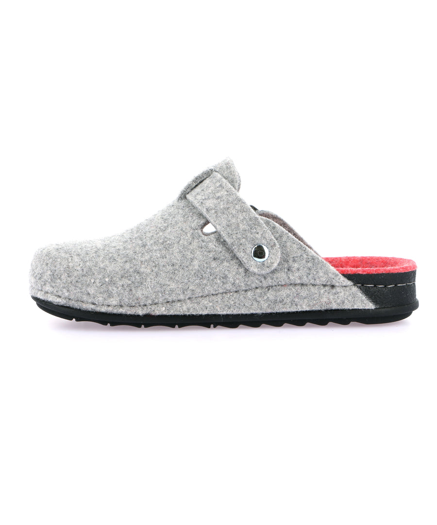 Grünland PILA women's slippers - Cenere Amarena