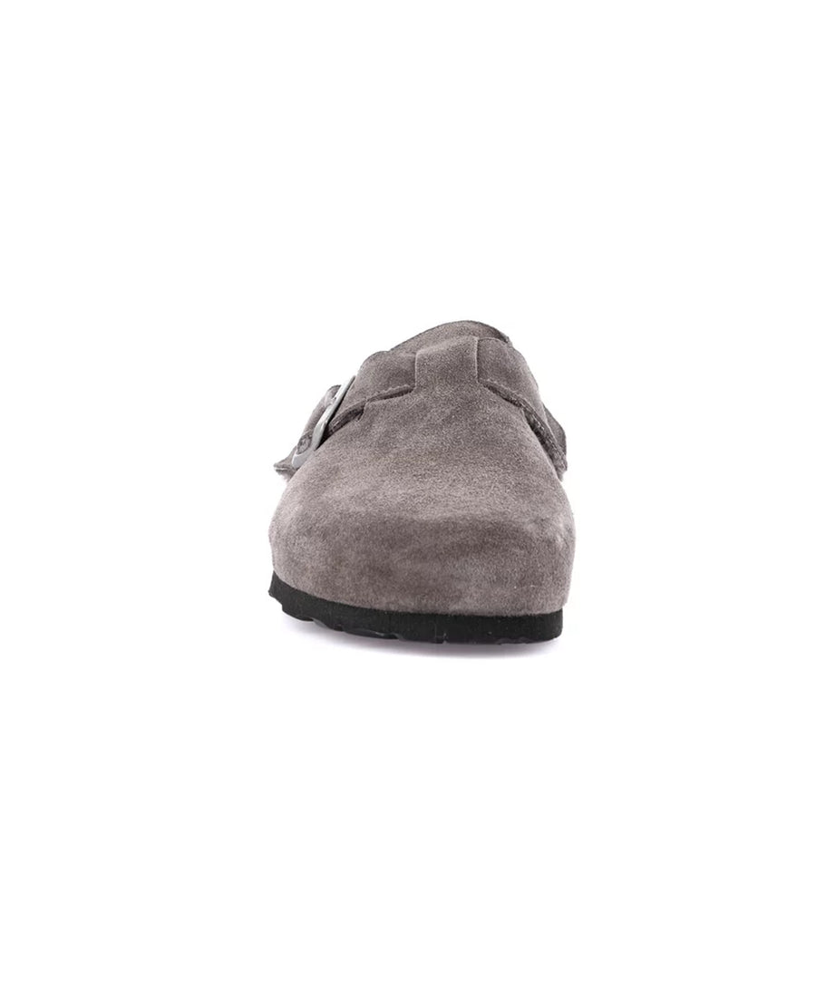 Grünland men's plush clogs - Antracite