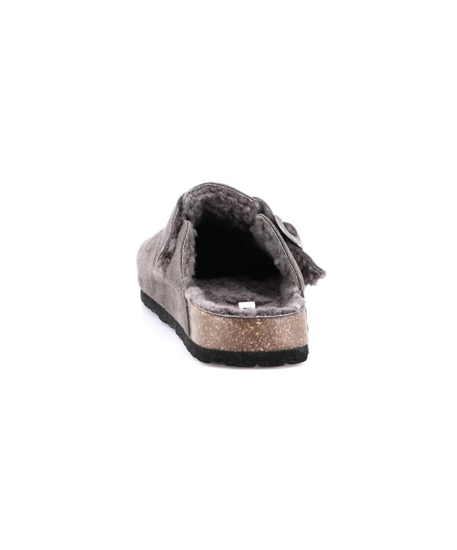 Grünland men's plush clogs - Antracite