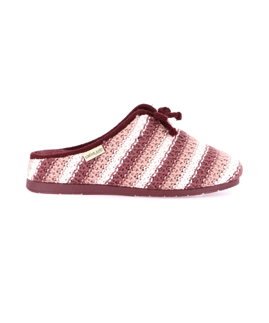 Grünland ADRA women's slippers - Bordeaux Multi