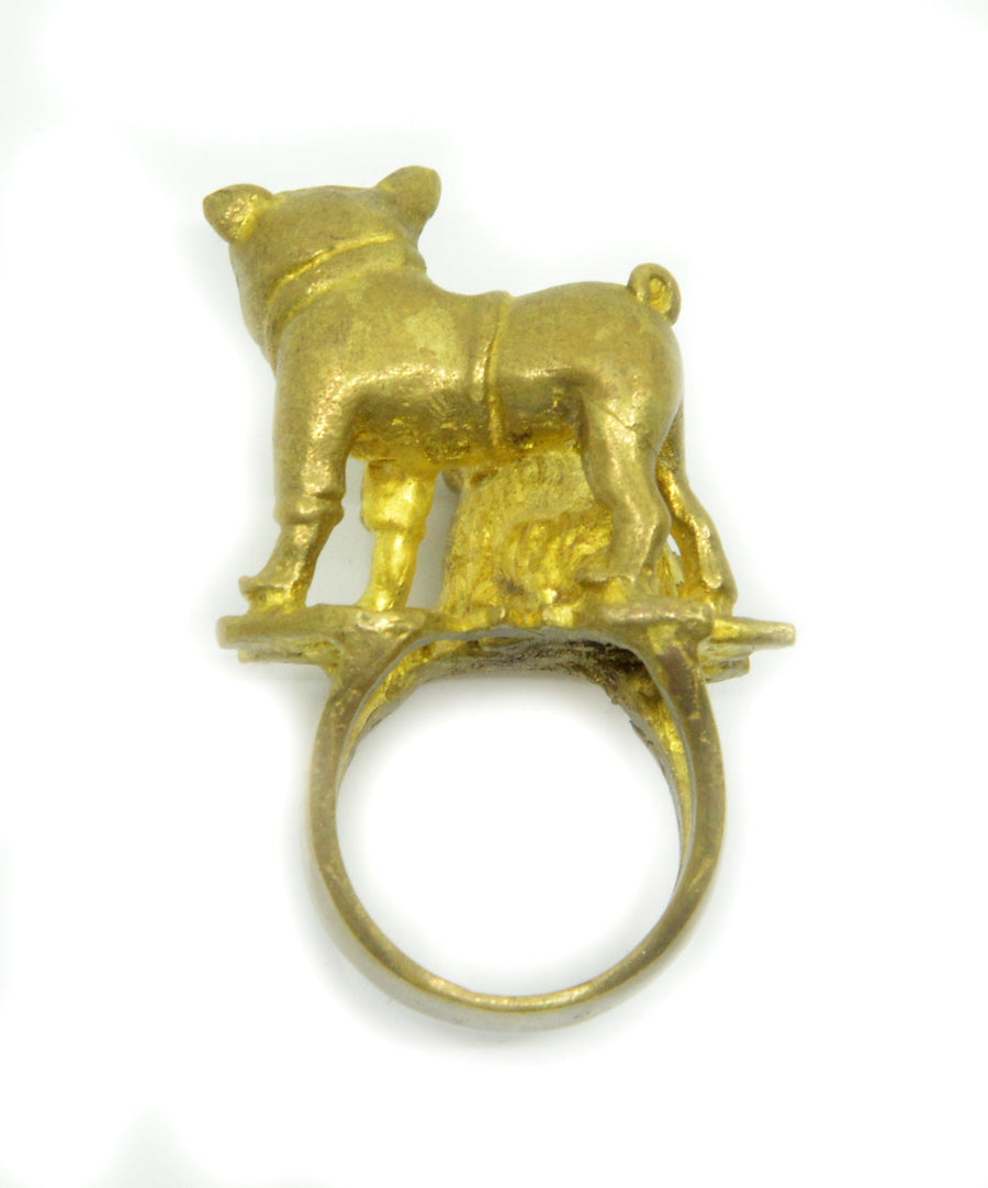 Copper ring - Doggy