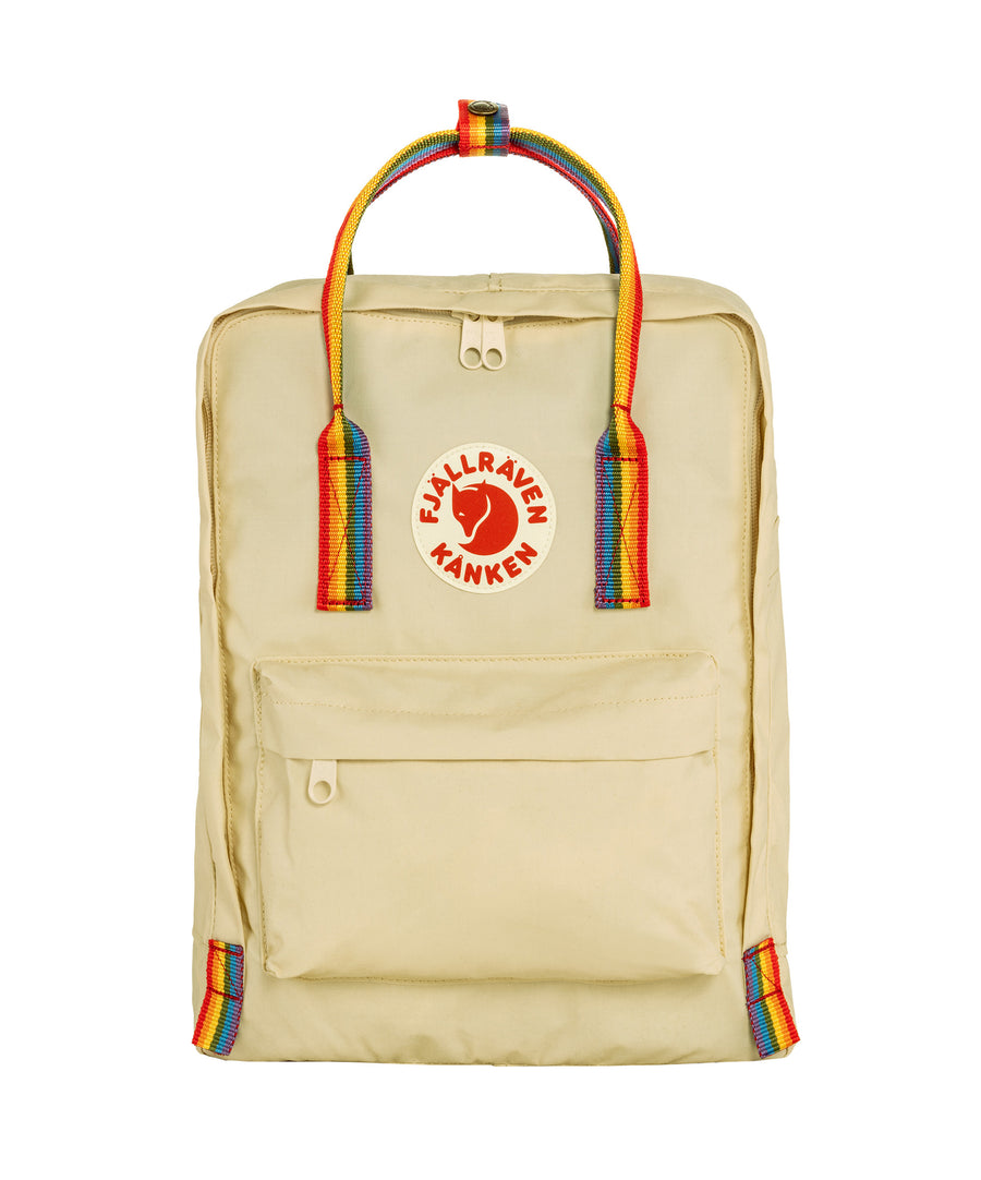 Fjallraven Kanken | Light Oak - Rainbow