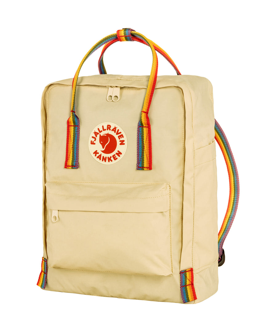 Fjallraven Kanken | Light Oak - Rainbow