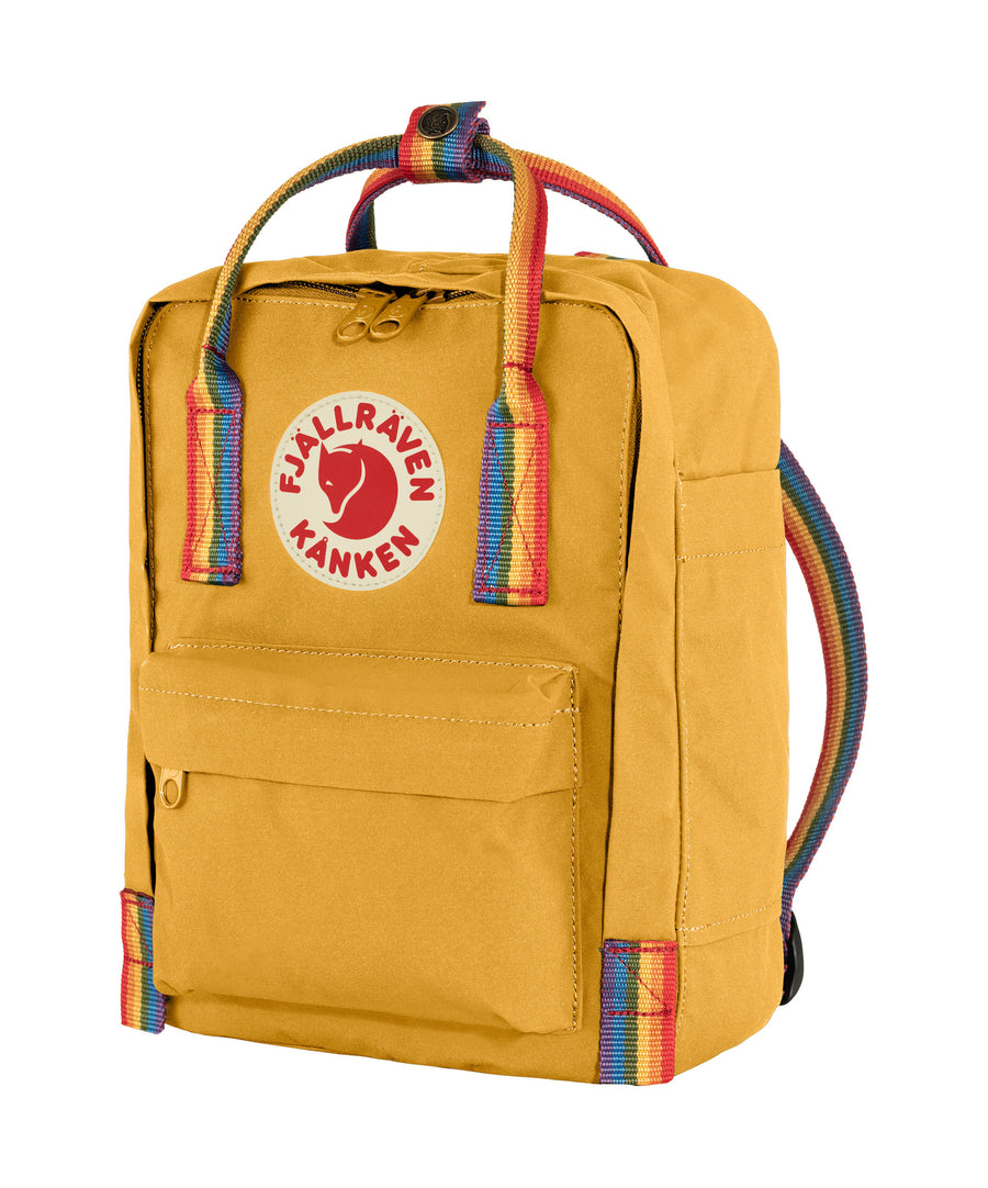 Fjallraven Kanken Mini | Ochre - Rainbow