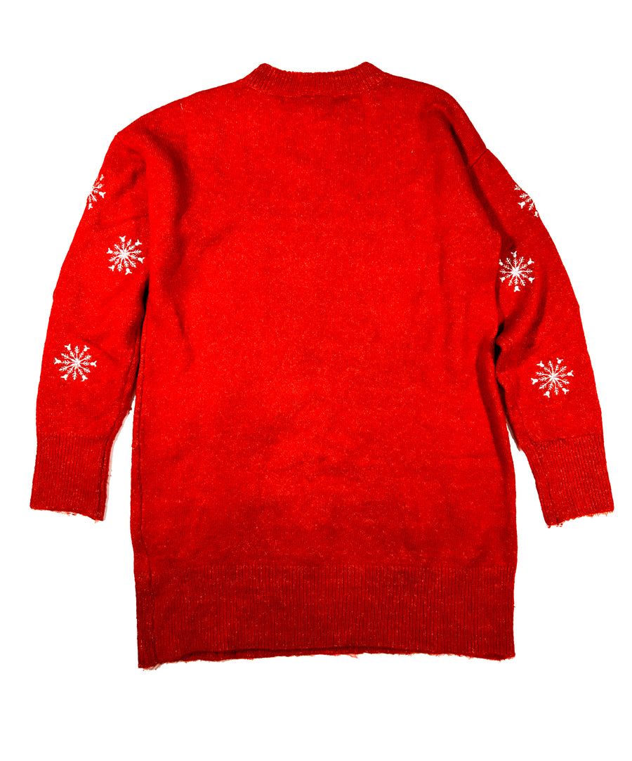 Vintage Christmas Sweater - Sequins Minnie