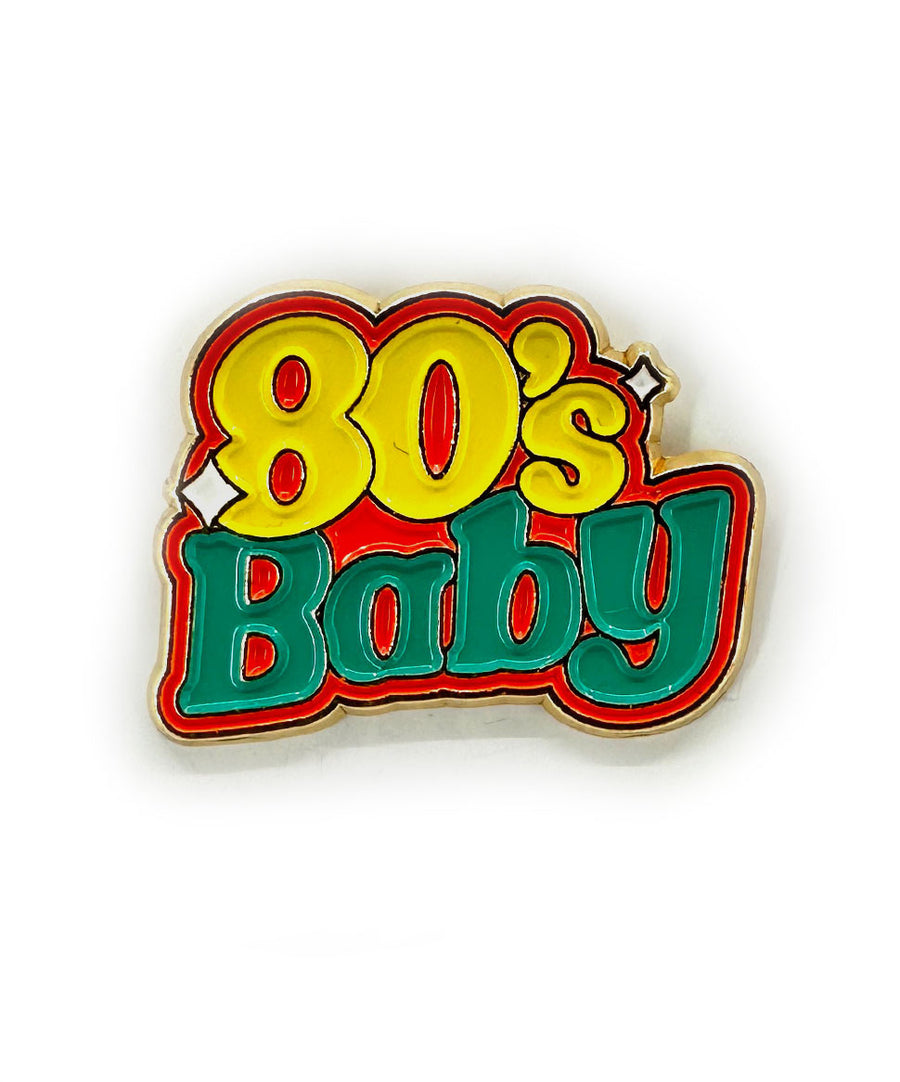 Kitűző - 80's Baby