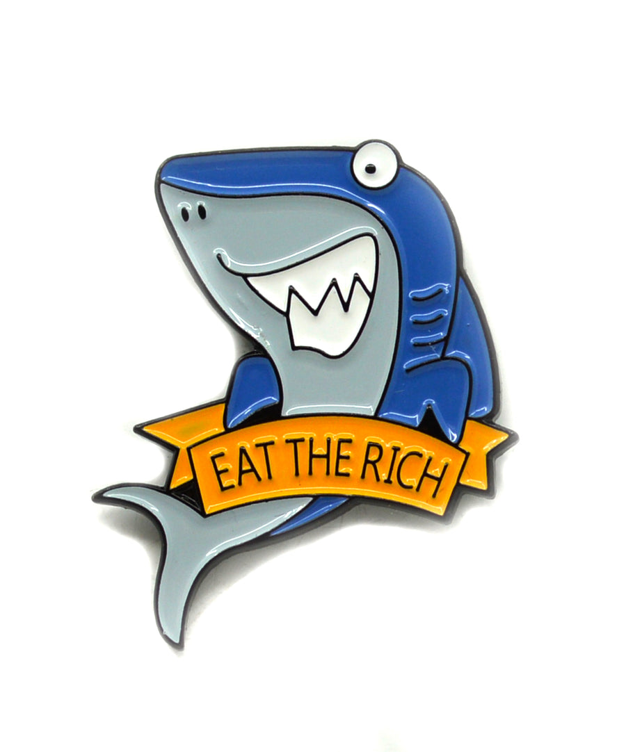 Kitűző - Eat the rich