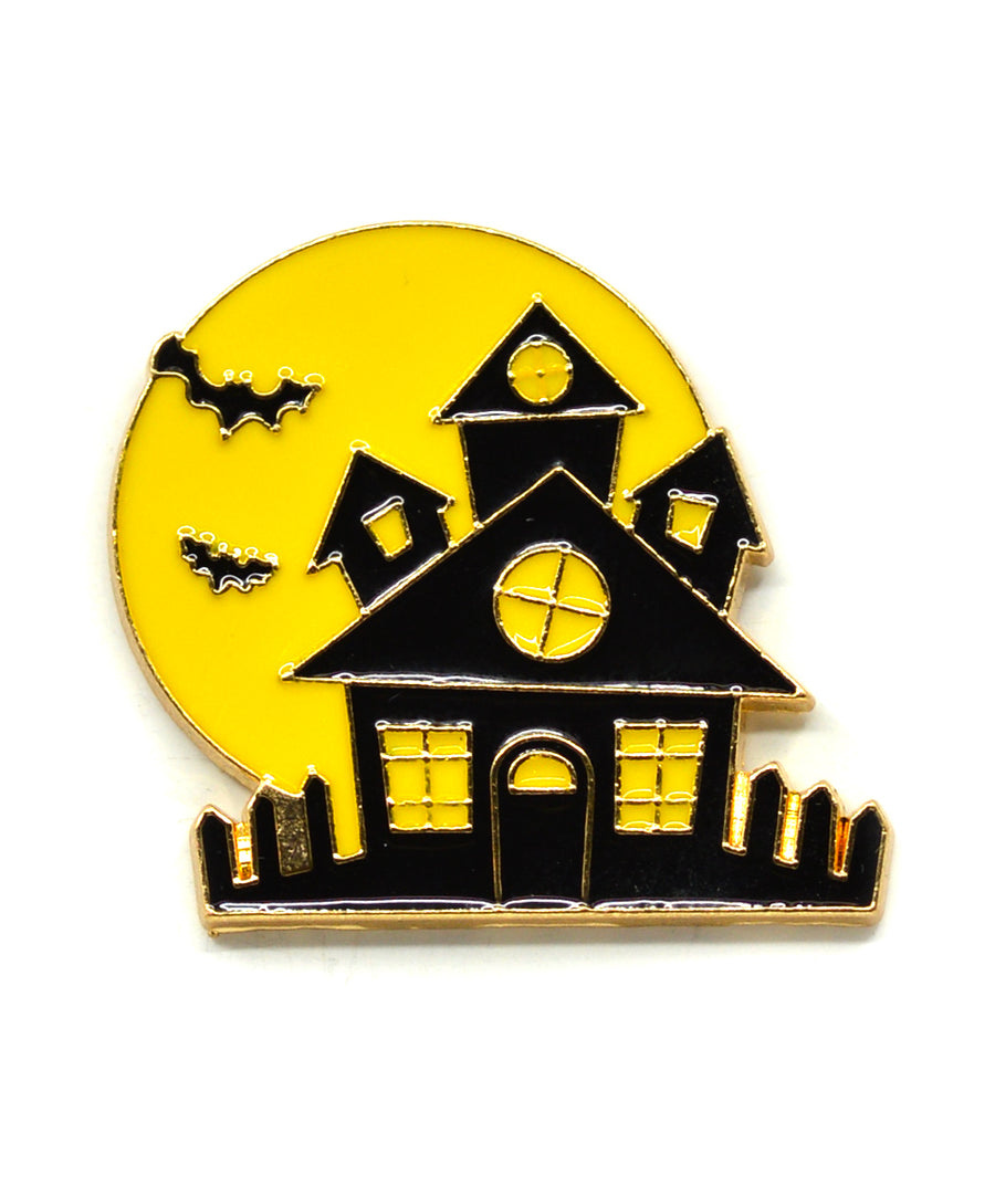 Kitűző - Halloween ház