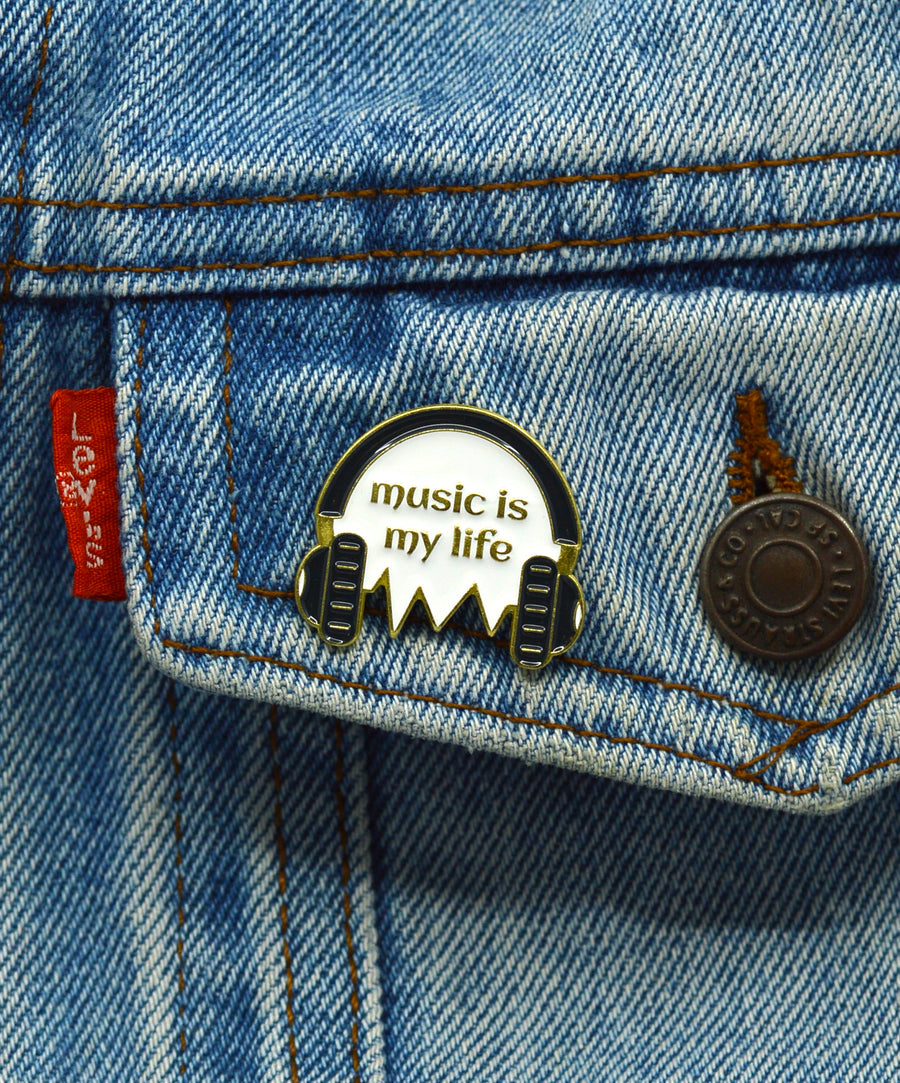 Pin - Music is my life