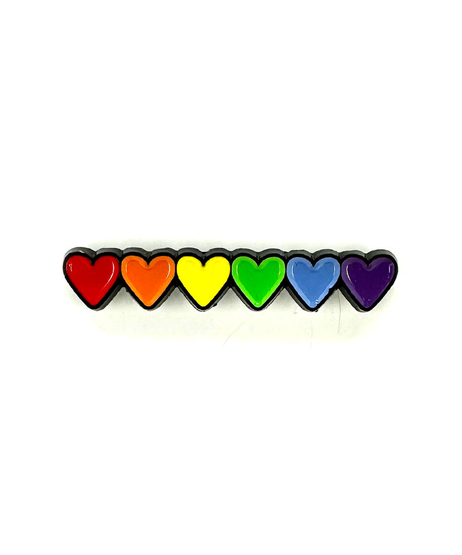 Pin - Heart Rainbow