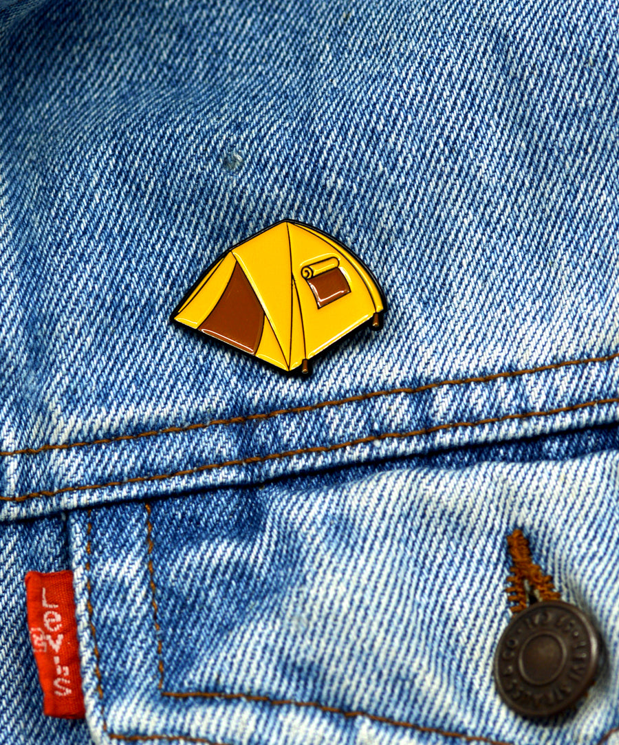 Pin - Yellow Tent