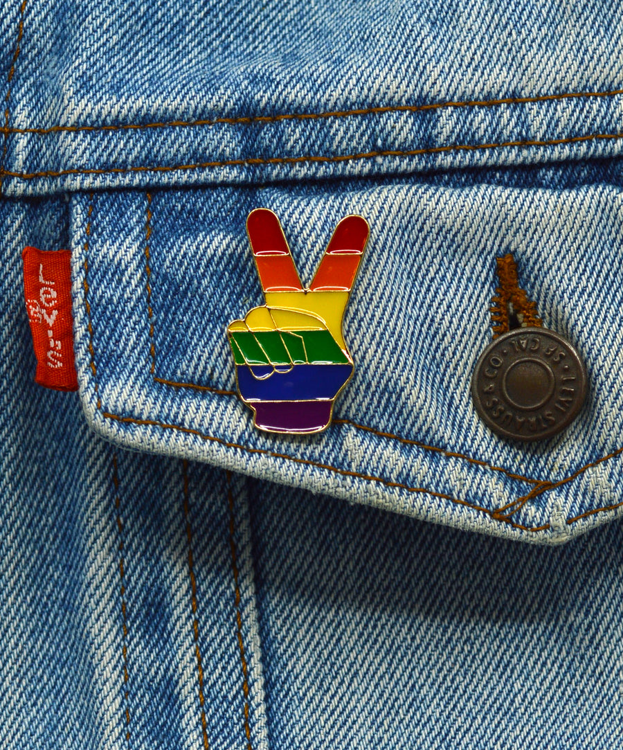 Pin - Rainbow Peace