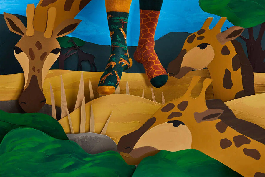 Many Mornings Socks - The Giraffe