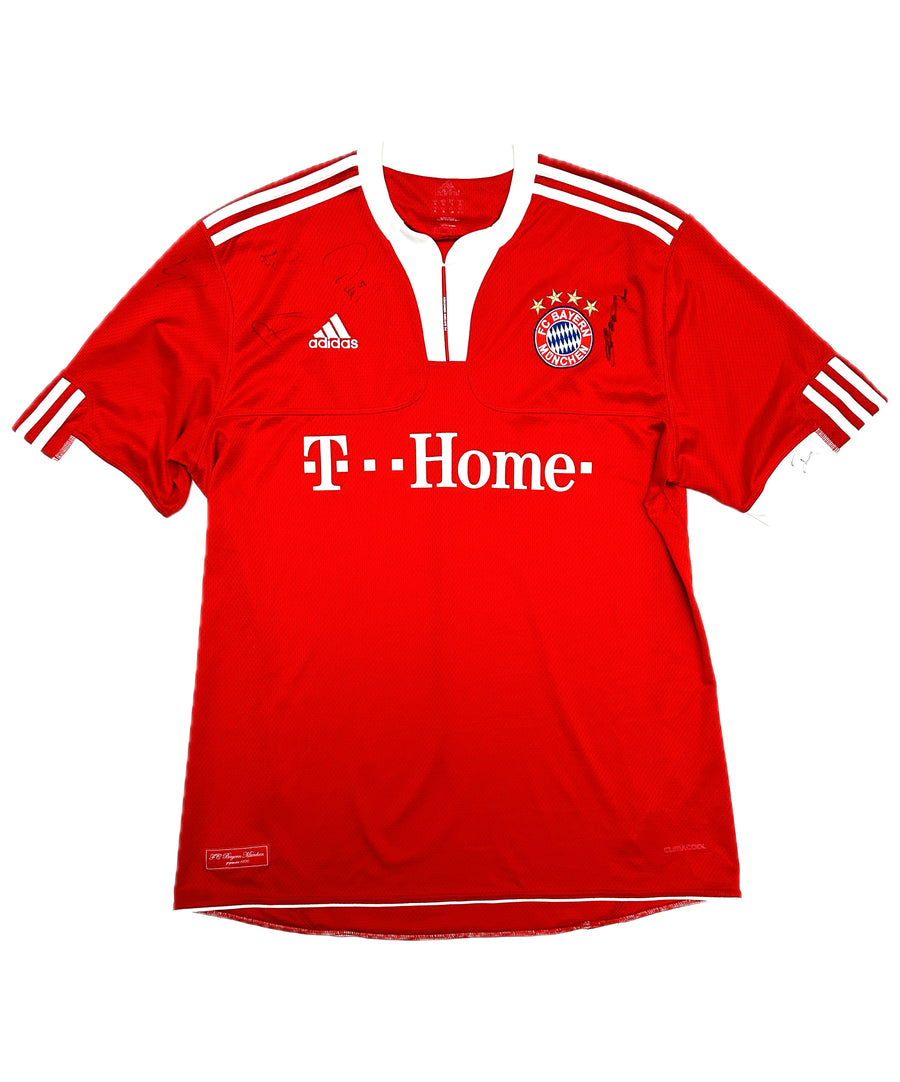 Vintage, FC Bayern Munich sports shirt. Dedicated piece. XL-es méret, piros színben. 