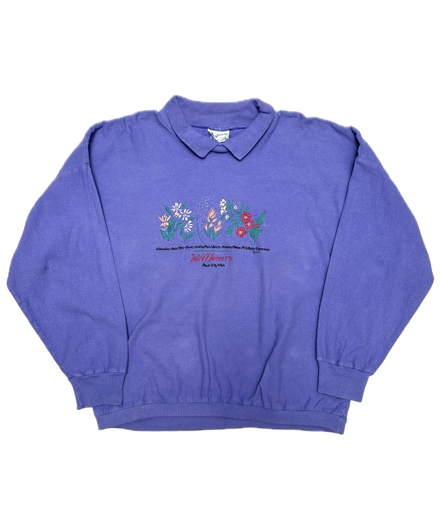 Vintage pulóver - Wild flowers