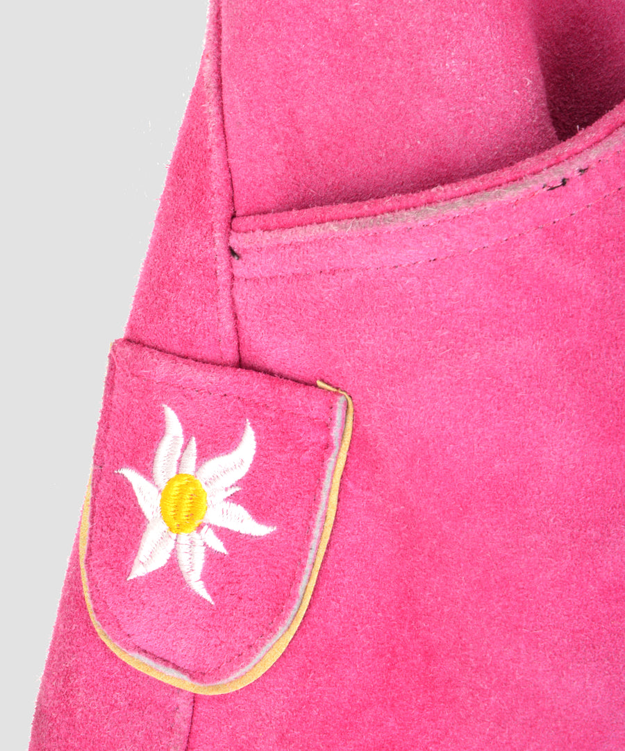 Vintage leather shorts - Pink