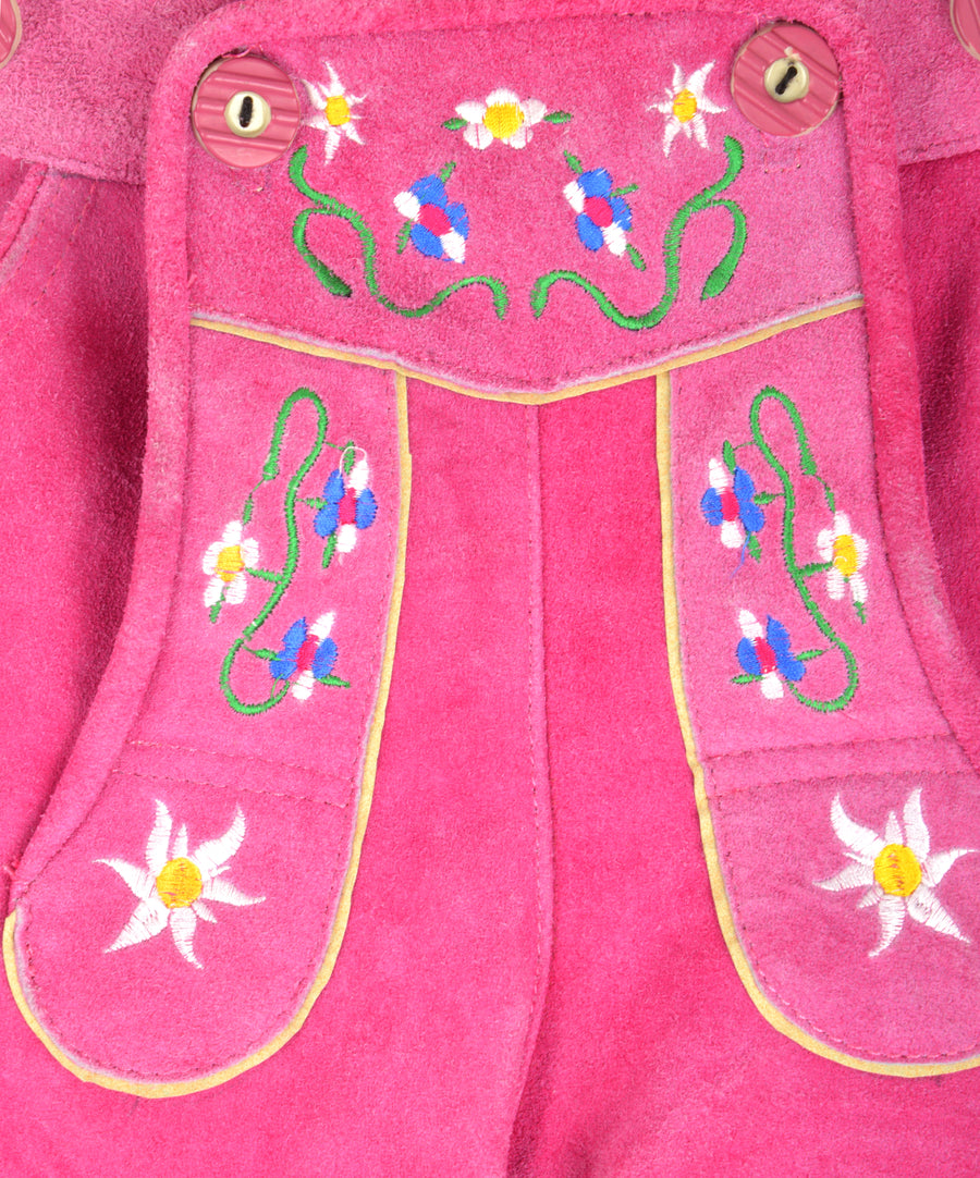 Vintage bőr nadrág - Rózsaszín
