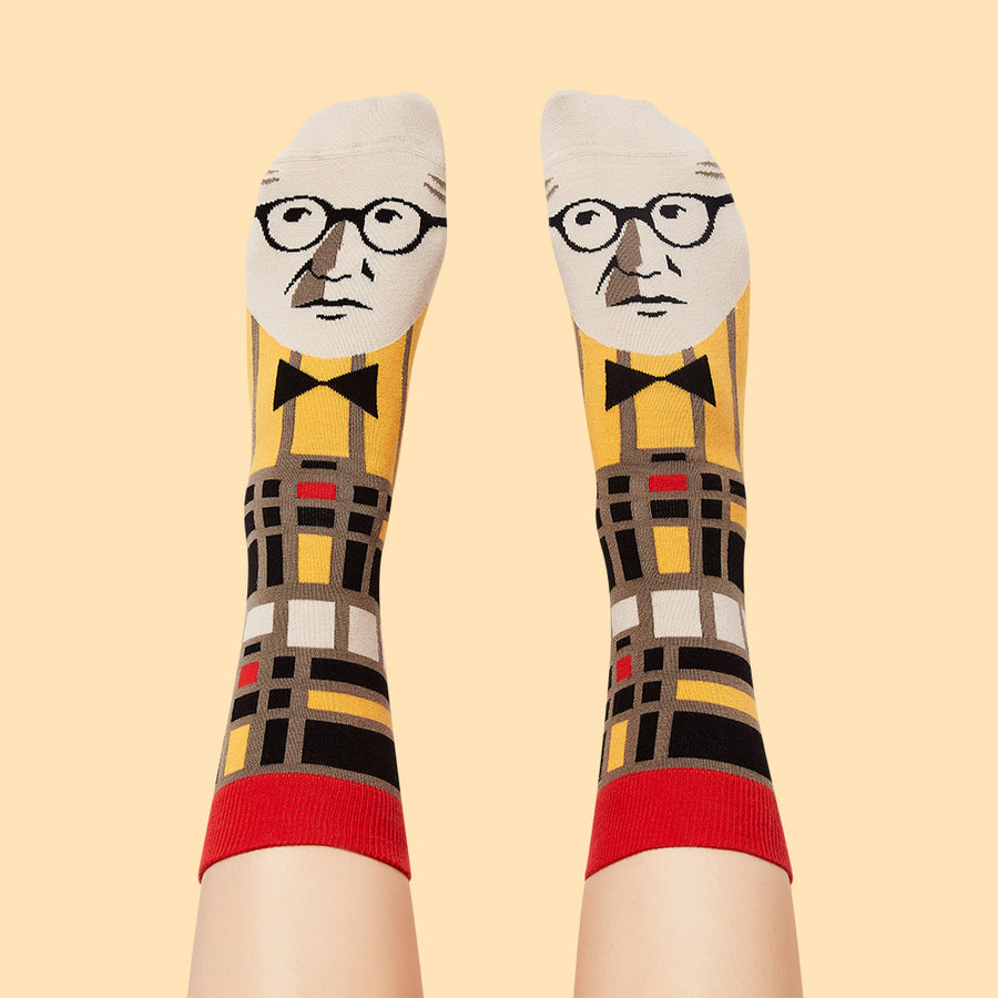 ChattyFeet Socks - Leg Corbusier