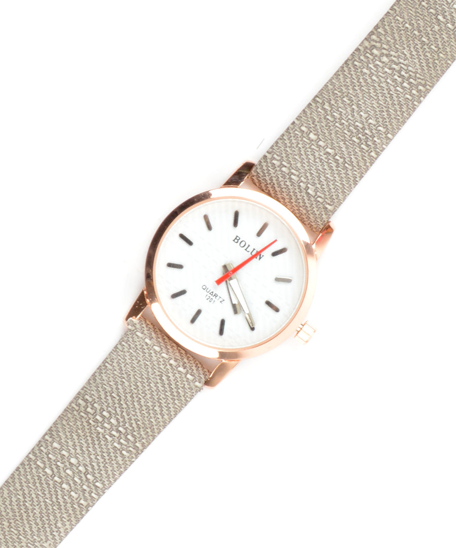 Textile watch - Grey