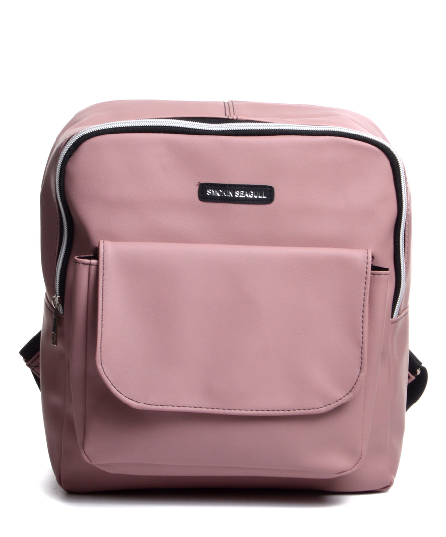 Square backpack - Nude I