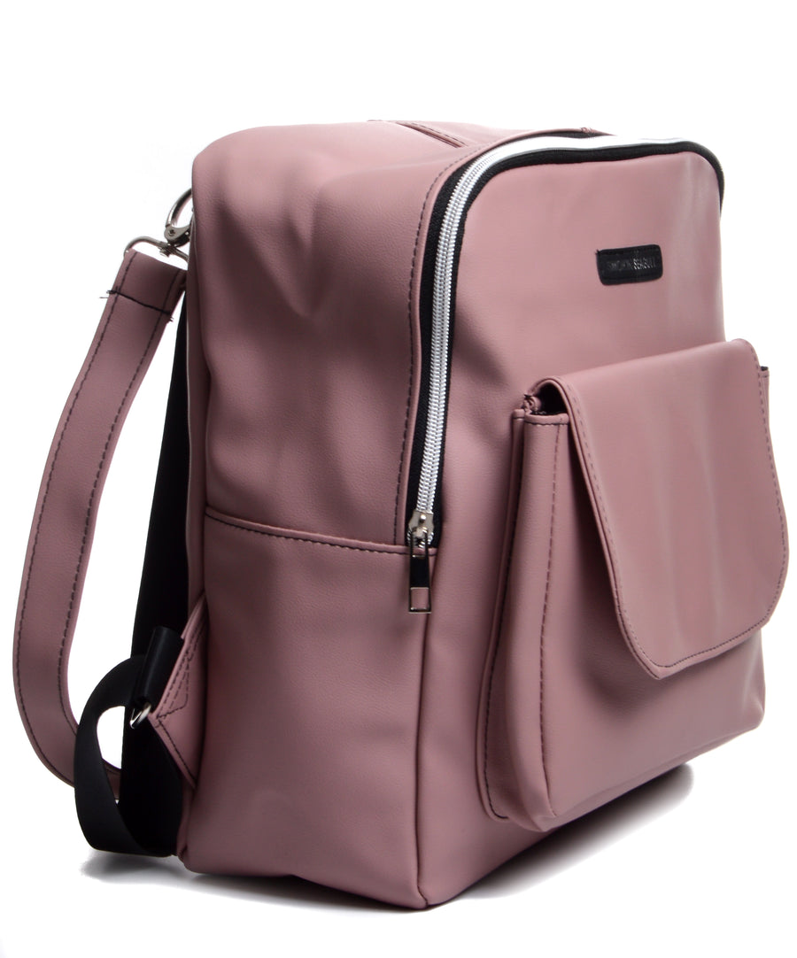 Square backpack - Nude I