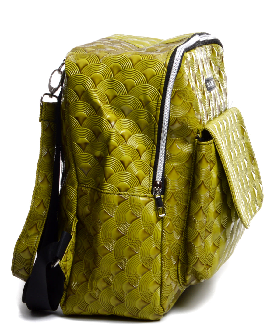 Square backpack - Green I
