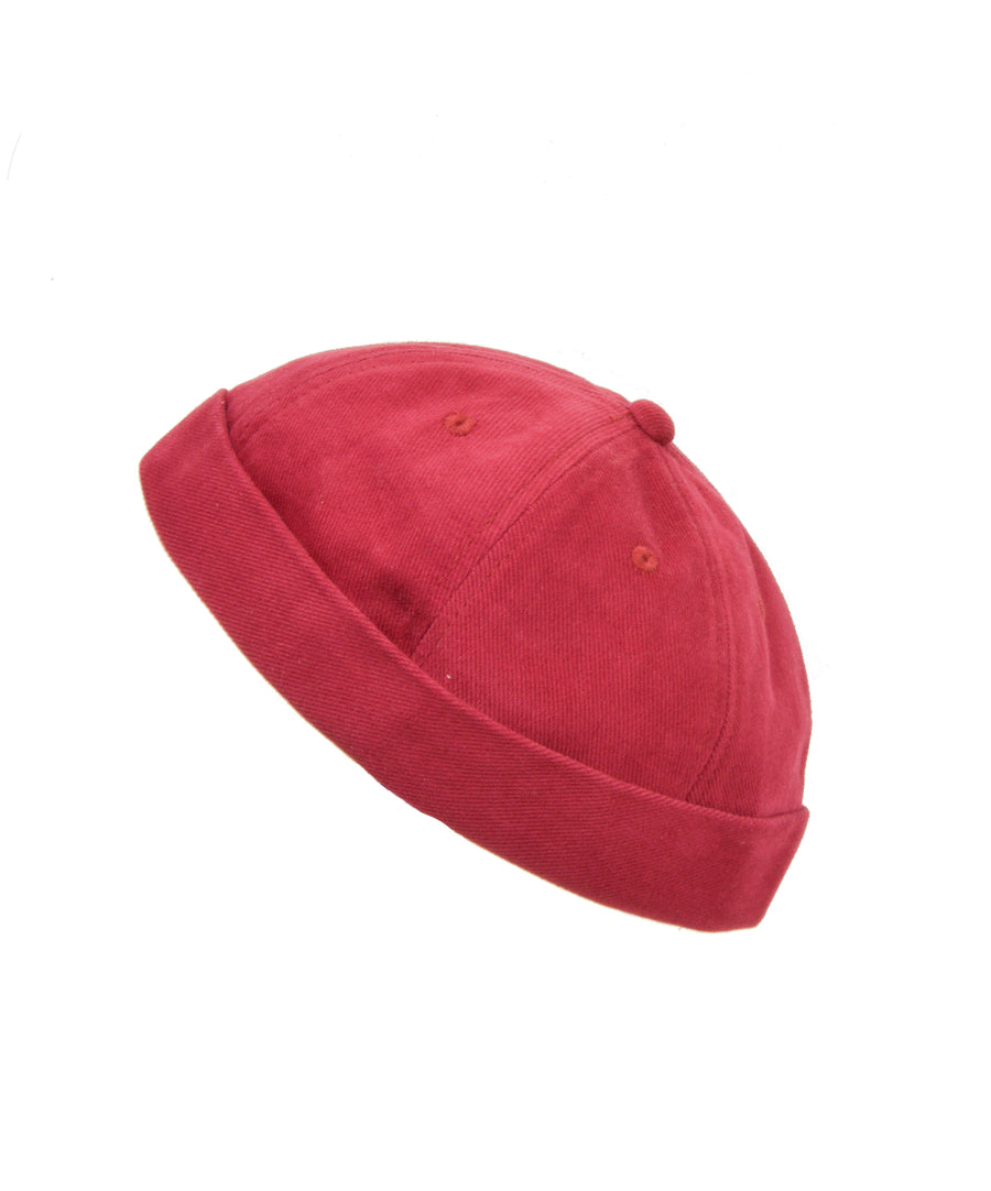 Docker hat - Cord | Burgundy