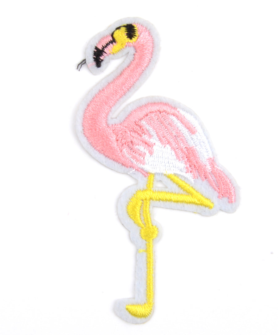 Flamingó alakú felvarró