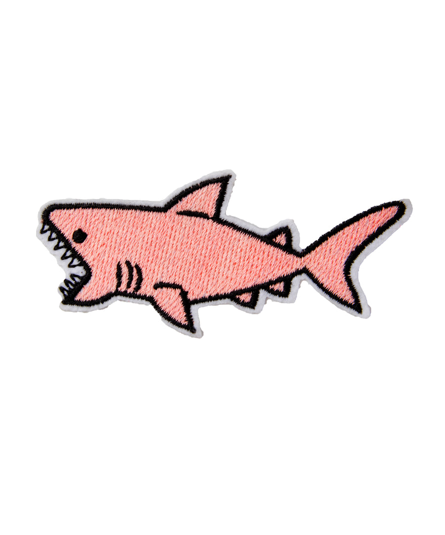 Felvarró - Rózsaszín Cápa
