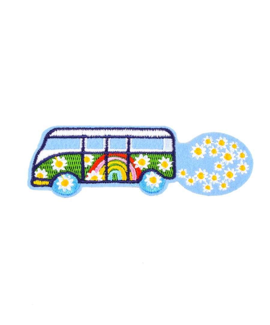 Patch - Hippie bus on flowers
