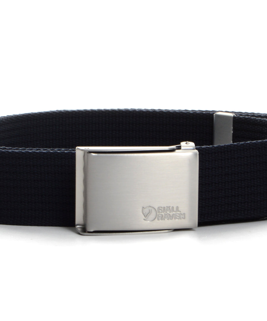 Fjallraven Canvas Belt - Dark Navy