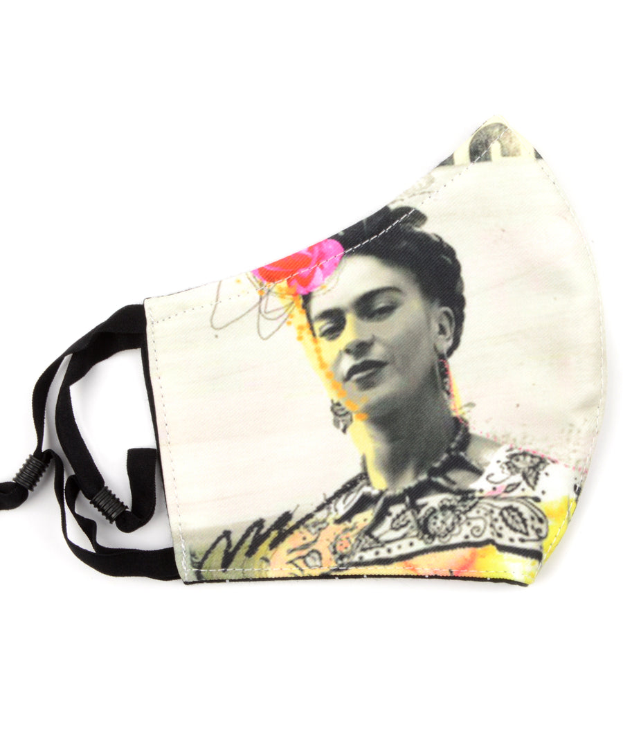 Frida Kahlo festmény mintás maszk