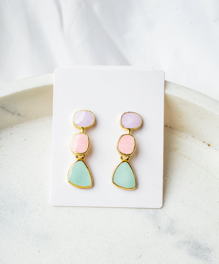 Earrings - Pastel | Pink