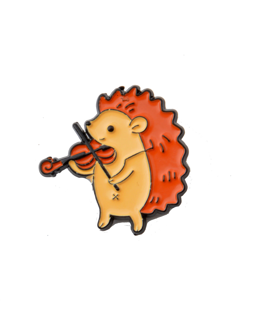 Pin - Violin Hedgehog