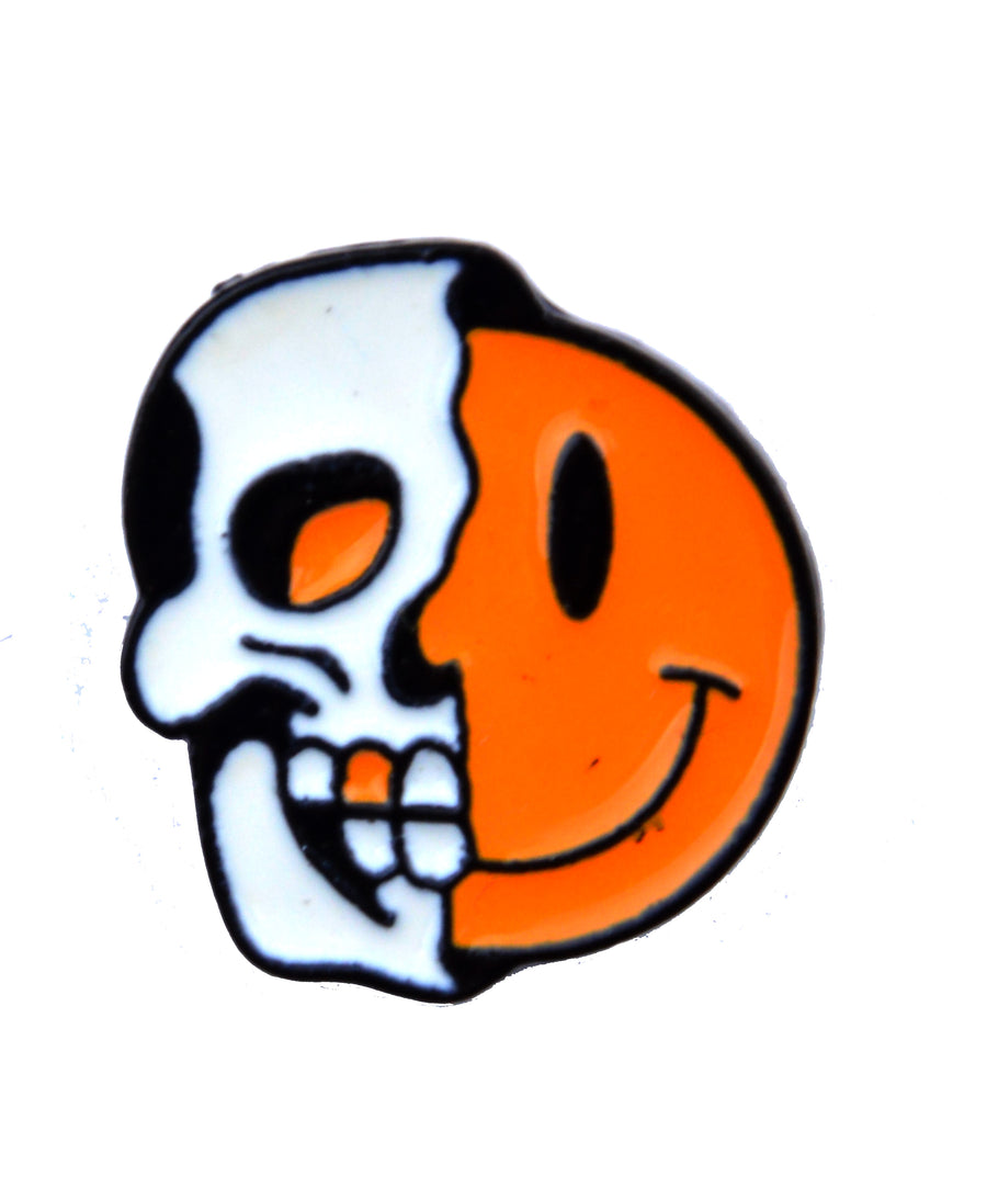 Pin - Skull smiley