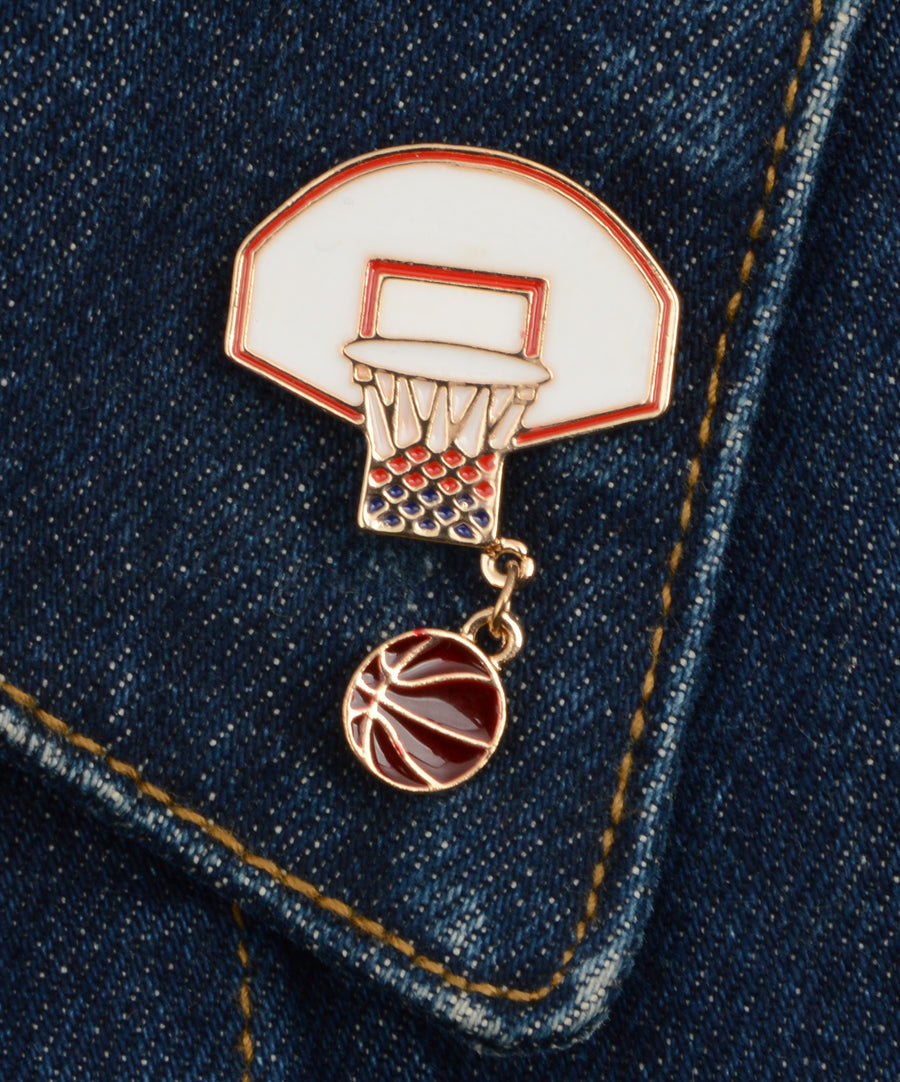 Pin - Basketball
