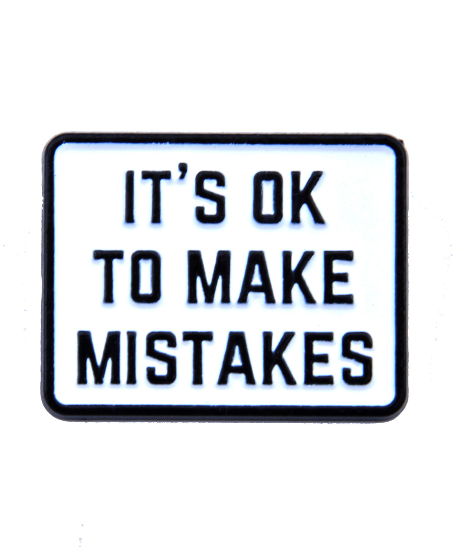 Pin - Make mistakes