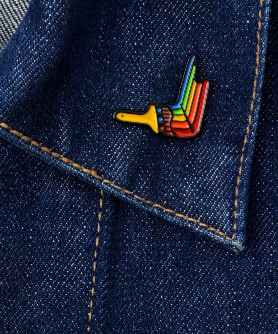 Pin - Rainbow Paint