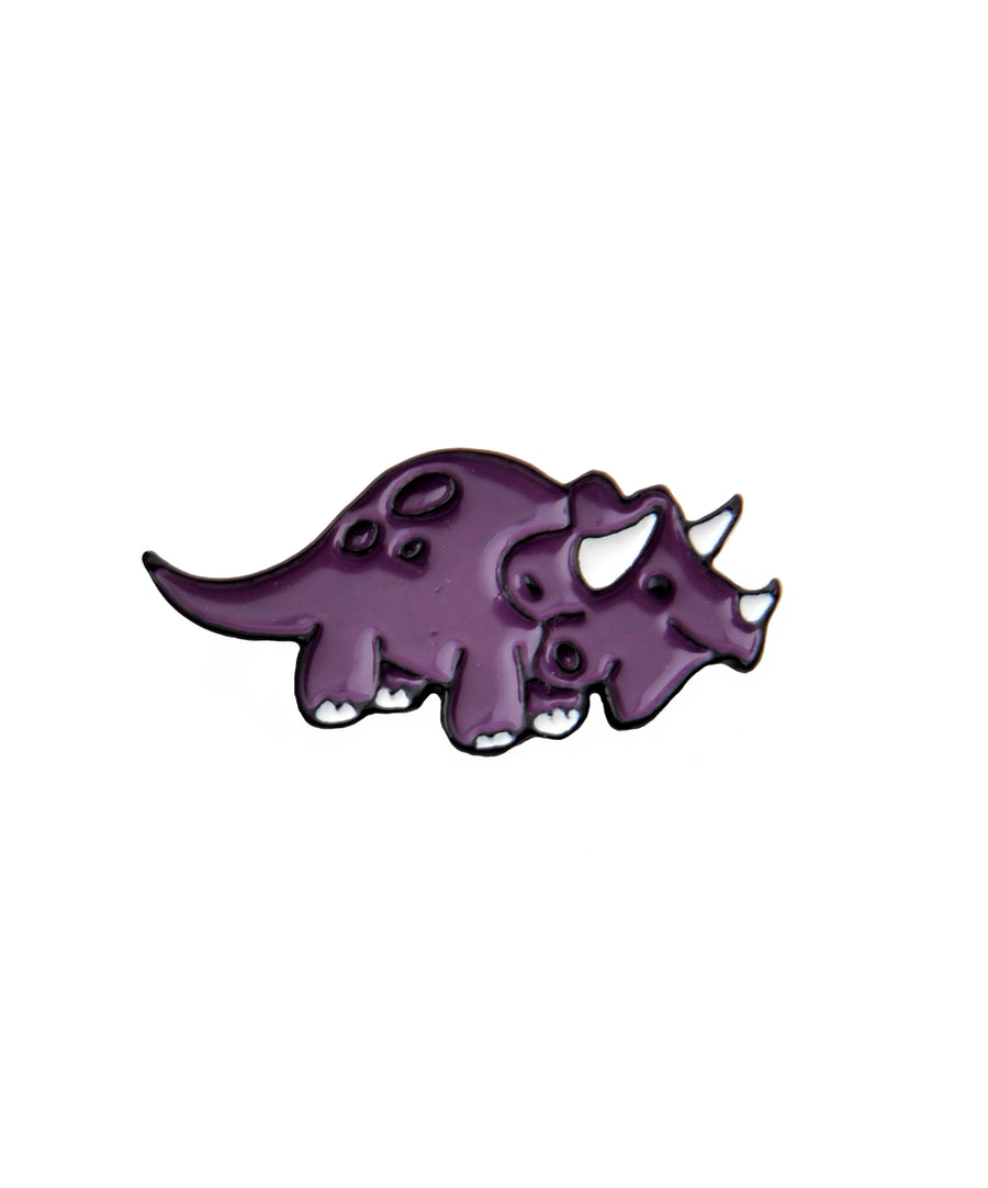 Kitűző - Triceratopsz Dino