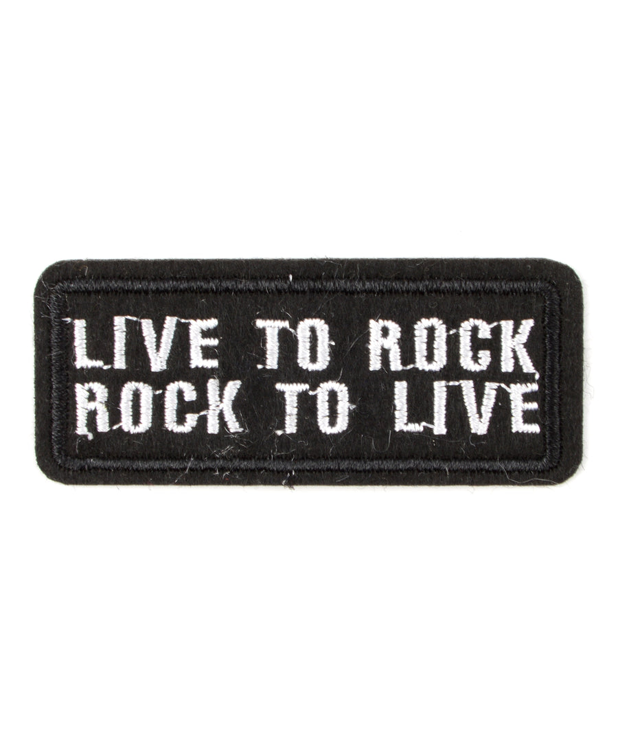 Patch - Live to rock