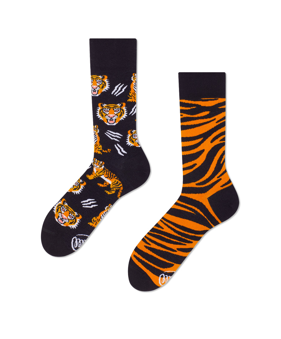 Mornings Socks - Feet Of The Tiger