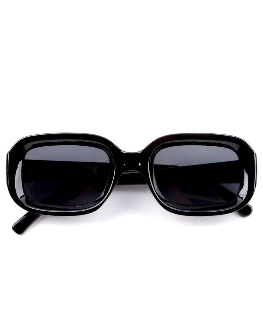 Retro stílusú fekete napszemüveg