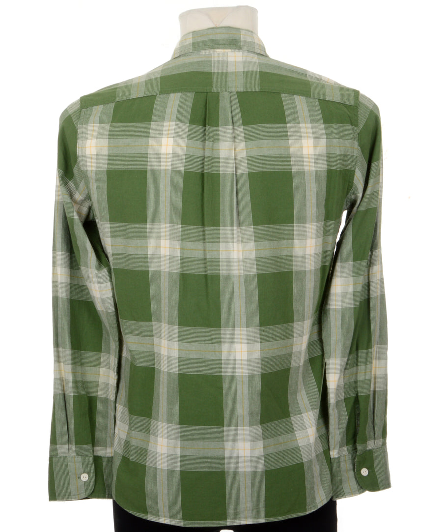 Zöld kockás használt Levi's ing