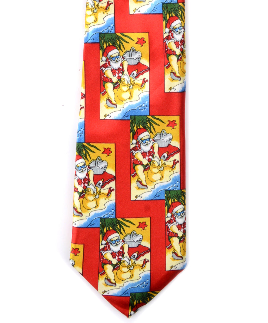 Karácsony mintás használt nyakkendő