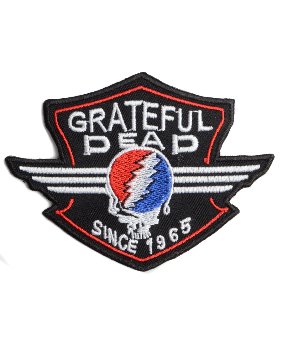 Grateful Dead mintás hímzett felvarró